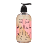 Empty Glass Bottle with Pump